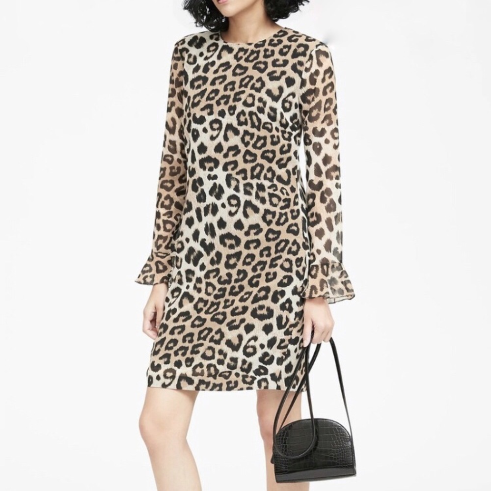 🌟NEW🌟🐆Banana Republic leopard print dress